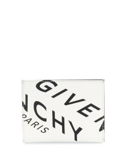 logo-print cardholder