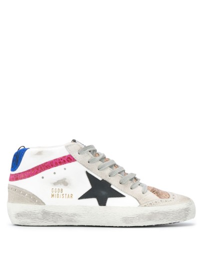 Mid Star leather sneakers
