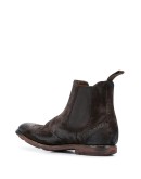 burnished suede Chelsea boots