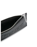 leather zip cardholder