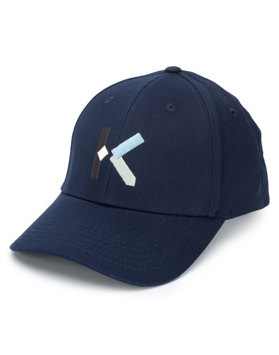 embroidered-logo baseball cap