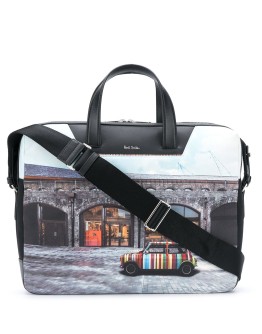photograph-print tote bag 