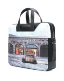 photograph-print tote bag 