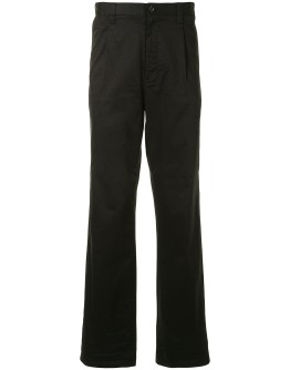 straight-leg suit trousers