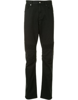 straight-leg jeans