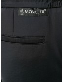 drawstring-waist tapered trousers