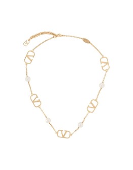 VLOGO pearl necklace