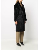 reversible single-breasted coat