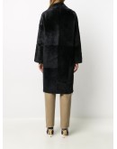 reversible single-breasted coat