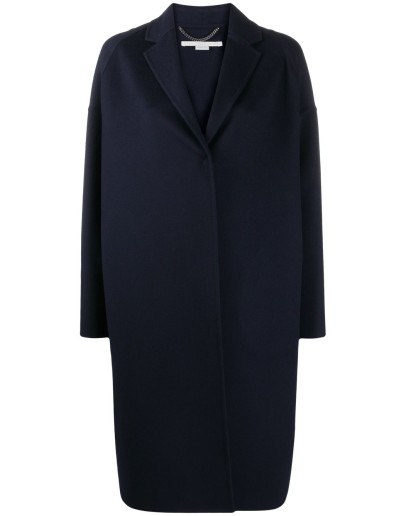 concealed front fastening coat