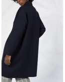 concealed front fastening coat