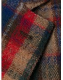 tartan wool coat