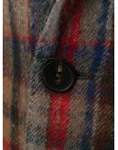 tartan wool coat