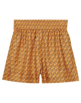 unicorn print shorts