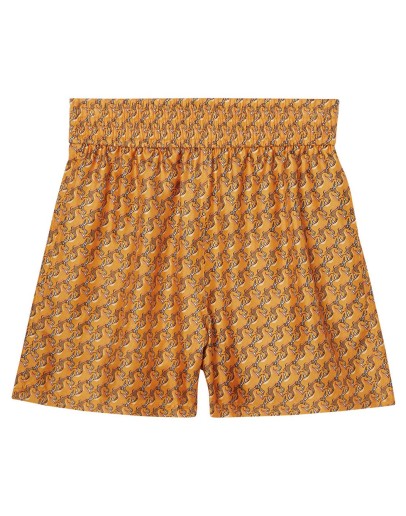unicorn print shorts