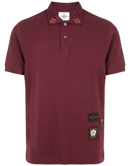embroidered patches polo shirt