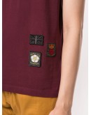 embroidered patches polo shirt