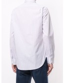 striped long-sleeved shirt