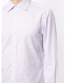 striped long-sleeved shirt