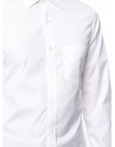 slim fit long-sleeved shirt