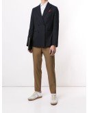 slim fit long-sleeved shirt