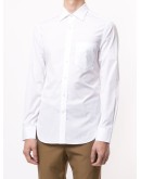 slim fit long-sleeved shirt