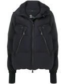 zipped puffer jacket 