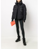 zipped puffer jacket 