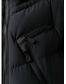 zipped puffer jacket 