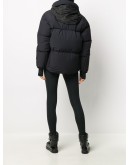 zipped puffer jacket 