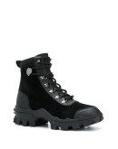 ridged-sole military boots