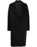 one-button midi coat