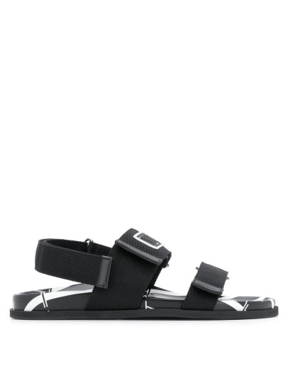 VLTN logo sandals