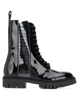 military-style ankle boots