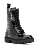 military-style ankle boots