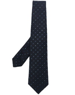 dot-jacquard tie