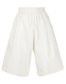 wide leg knee-length shorts