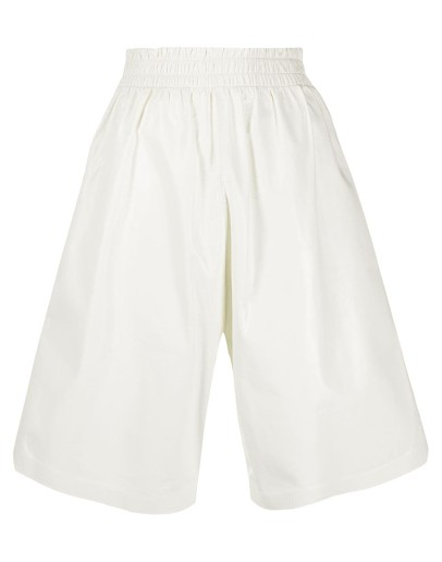 wide leg knee-length shorts