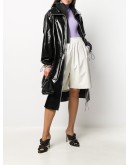 wide leg knee-length shorts
