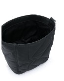 K stitched bucket bag
