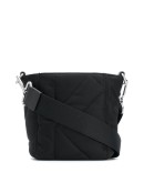 K stitched bucket bag