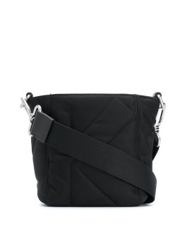 K stitched bucket bag