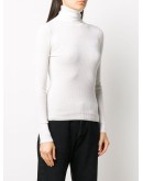 roll-neck knitted top