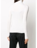 roll-neck knitted top