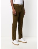 slim-fit corduroy trousers