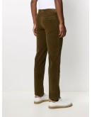 slim-fit corduroy trousers