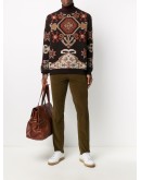slim-fit corduroy trousers