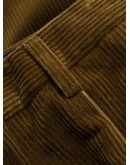 slim-fit corduroy trousers