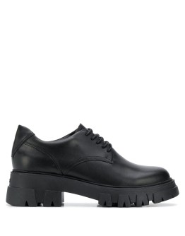 chunky sole lace-up shoes