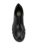 chunky sole lace-up shoes